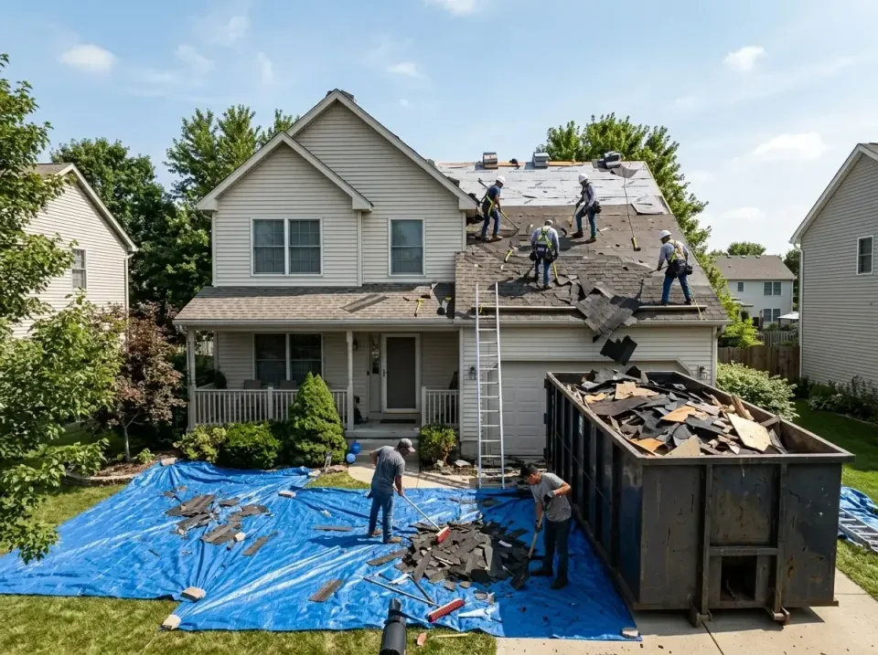 roof-replacement-debris-remova-004 — frequently asked questions, Cheapest Dumpster Rentals in Crystal Lake, CT